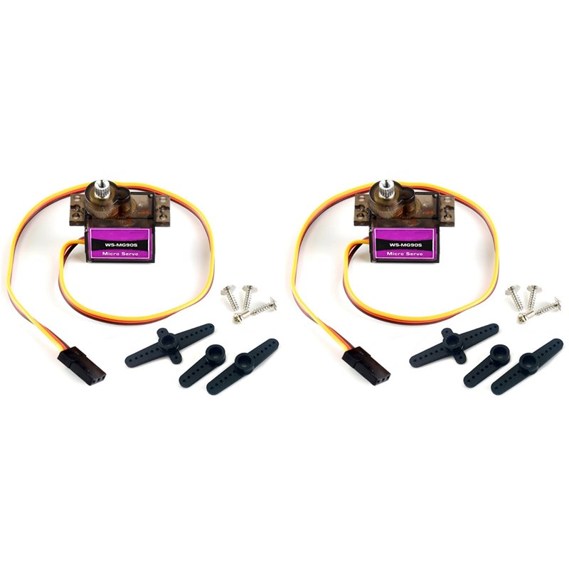 Rc Helicopter Servo - B78B-2X MG90S Servo, Metal Dişli, 2Kg/Cm,