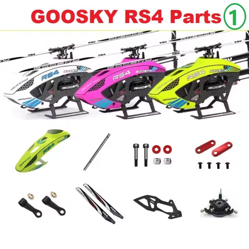 GOOSKY RS4 RC Helikopter Yedek - Rc Helicopter Bag incelemesi ve fiyatı